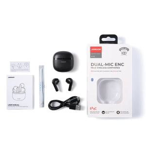 Hurtownia GSM - Bezdrátová sluchátka TWS Joyroom ENC IPX4 Bluetooth 5.3 černá (JR-TL11) - JYR553 - {ean13} - Hurt