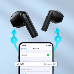 Hurtownia GSM - Bezdrátová sluchátka TWS Joyroom ENC IPX4 Bluetooth 5.3 černá (JR-TL11) - JYR553 - {ean13} - Hurt