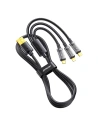 Hurtownia GSM - Kabel Joyroom 3w1 USB-USB-C/Lightning/microUSB 3,5A 1,2m schwarz (S-1T3015A5) - JYR554 - {ean13} - Hurt