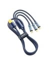 Hurtownia GSM - Kabel Joyroom 3w1 USB-USB-C/Lightning/microUSB 3,5A 1,2m blau (S-1T3015A5) - JYR555 - {ean13} - Hurt