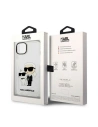 Hurtownia GSM - Etui Karl Lagerfeld KLHCP14SHNKCTGT Apple iPhone 14 transparentní tvrdý kryt IML GLIT NFT Karl&Choupette - KLD1242 - {ean13} - Hurt