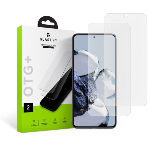 Glastify Distributor - 9490713929698 - GST30 - Glastify OTG+ Xiaomi 12T/12T Pro Clear [2 PACK] - B2B homescreen