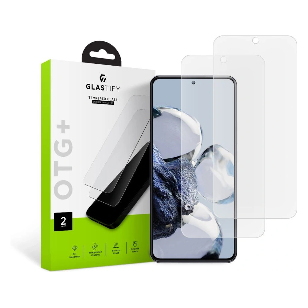 Hurtownia GSM - Sticlă securizată Glastify OTG+ Xiaomi 12T/12T Pro Clear [2 PACK] - GST30 - {ean13} - Hurt