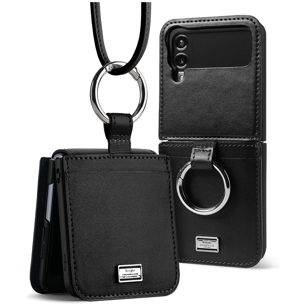 Hurtownia GSM - Case Ringke Signature Folio Samsung Galaxy Z Flip 4 Schwarz - RGK1715 - {ean13} - Hurt