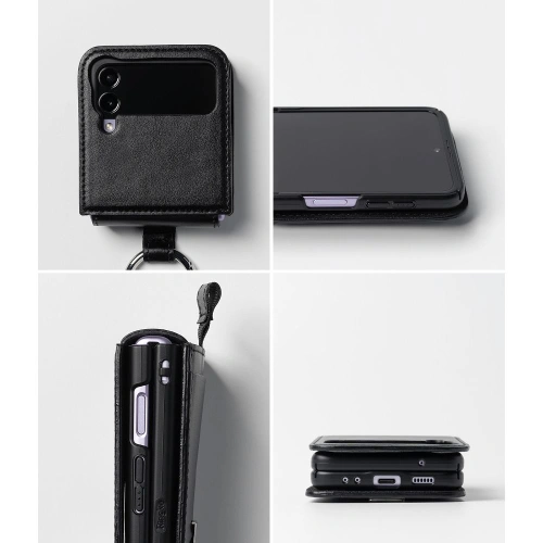 Etui Ringke Signature Folio Samsung Galaxy Z Flip 4 Black