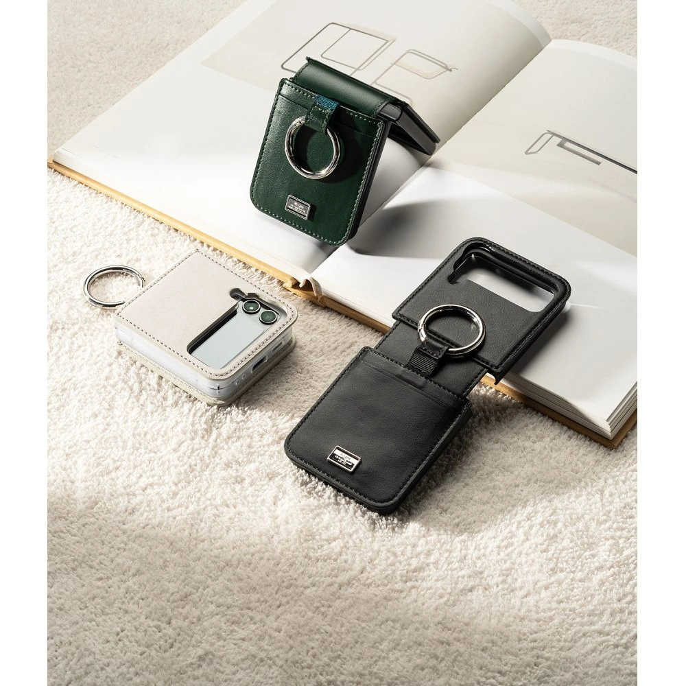 Hurtownia GSM - Case Ringke Signature Folio Samsung Galaxy Z Flip 4 Schwarz - RGK1715 - {ean13} - Hurt