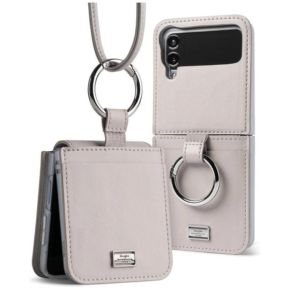 Hurtownia GSM - Etui Ringke Signature Folio Samsung Galaxy Z Flip 4 Galambszürke - RGK1716 - {ean13} - Hurt