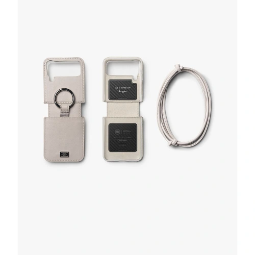 Etui Ringke Signature Folio Samsung Galaxy Z Flip 4 Dove Grey