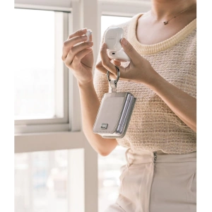 Wholesale Ringke Signature Folio Samsung Galaxy Z Flip 4 Dove Grey - RGK1716 - {ean13} - Hurt