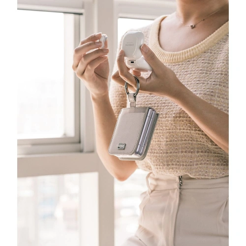 Etui Ringke Signature Folio Samsung Galaxy Z Flip 4 Dove Grey