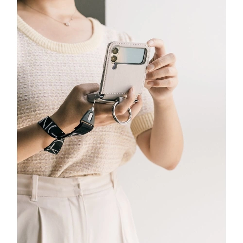 Etui Ringke Signature Folio Samsung Galaxy Z Flip 4 Dove Grey