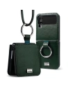 Ringke Signature Folio Samsung Galaxy Z Flip 4 Dark Green