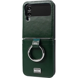 Wholesale Ringke Signature Folio Samsung Galaxy Z Flip 4 Dark Green - RGK1717 - {ean13} - Hurt