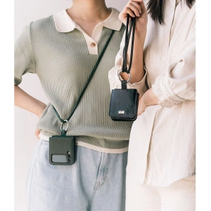 Wholesale Ringke Signature Folio Samsung Galaxy Z Flip 4 Dark Green - RGK1717 - {ean13} - Hurt