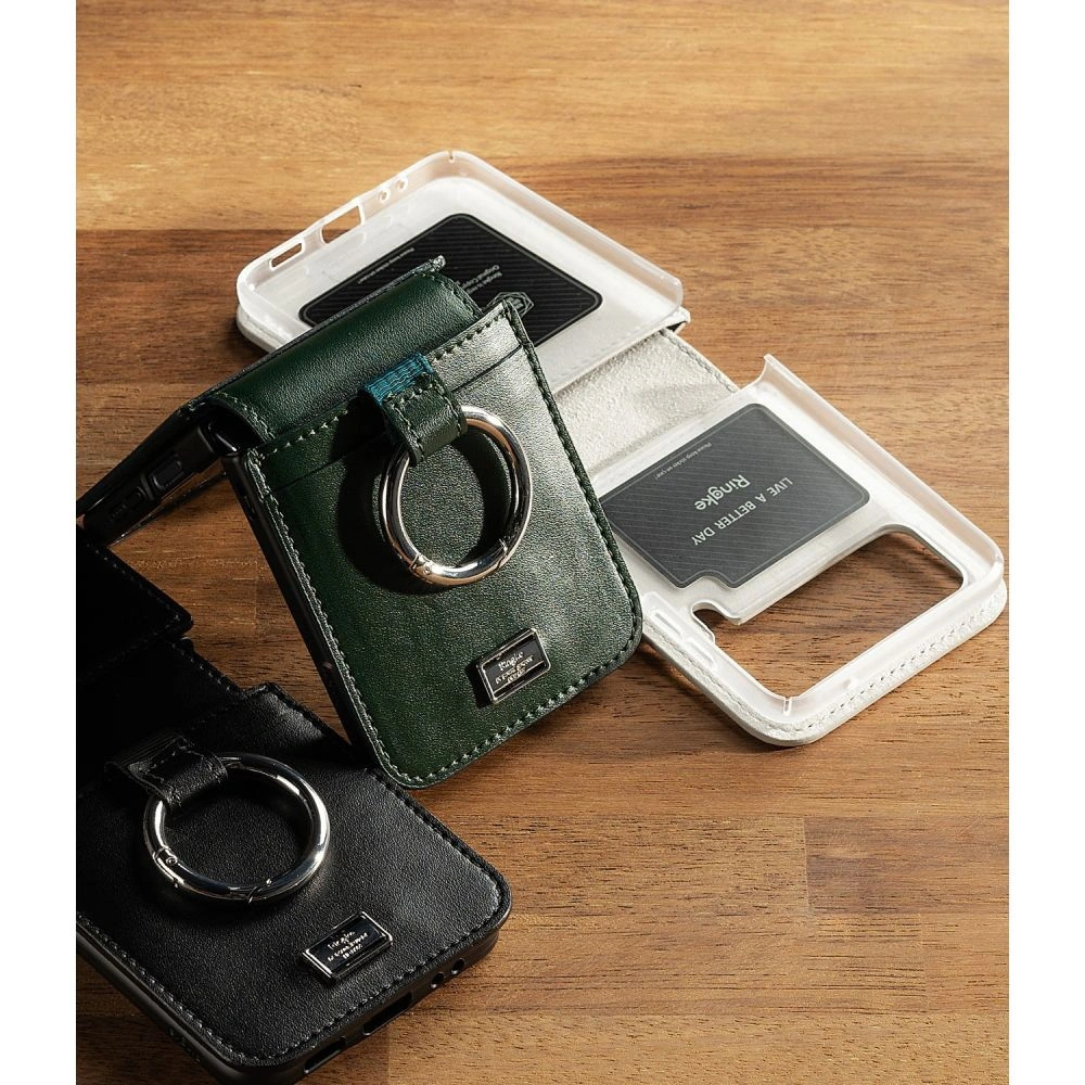 Hurtownia GSM - Case Ringke Signature Folio Samsung Galaxy Z Flip 4 Dunkelgrün - RGK1717 - {ean13} - Hurt