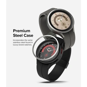Hurtownia GSM - Nakládka Ringke Bezel Styling Samsung Galaxy Watch 5 Pro 45mm nerezová stříbrná - RGK1718 - {ean13} - Hurt