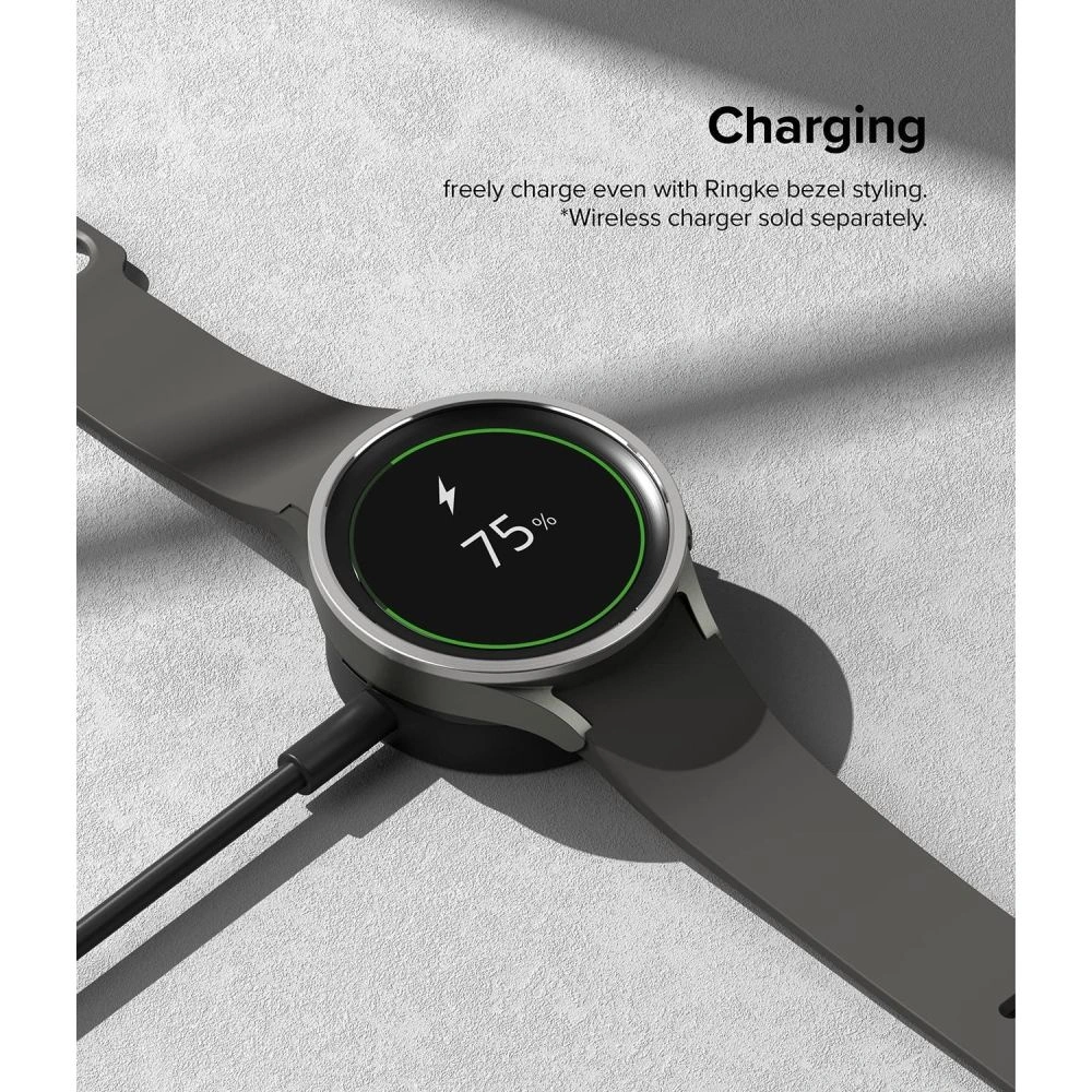 Hurtownia GSM - Überzug Ringke Bezel Styling Samsung Galaxy Watch 5 Pro 45mm Edelstahl Silber - RGK1718 - {ean13} - Hurt
