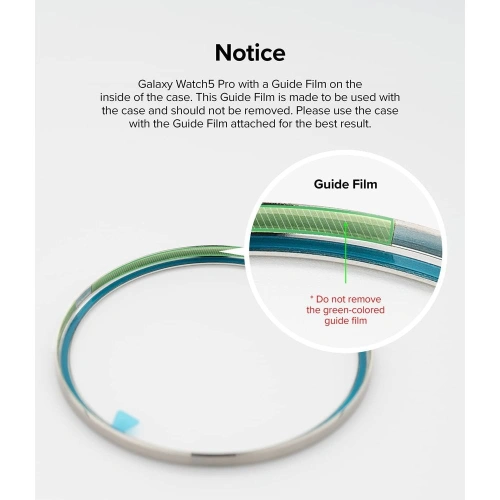 Nakładka Ringke Bezel Styling Samsung Galaxy Watch 5 Pro 45mm Stainless Black