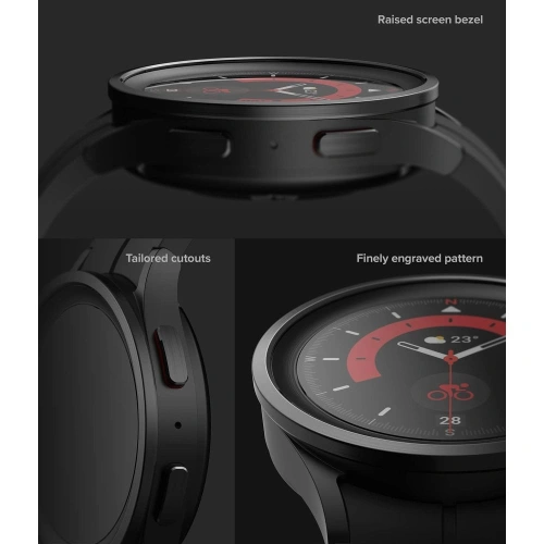 Nakładka Ringke Bezel Styling Samsung Galaxy Watch 5 Pro 45mm Stainless Black