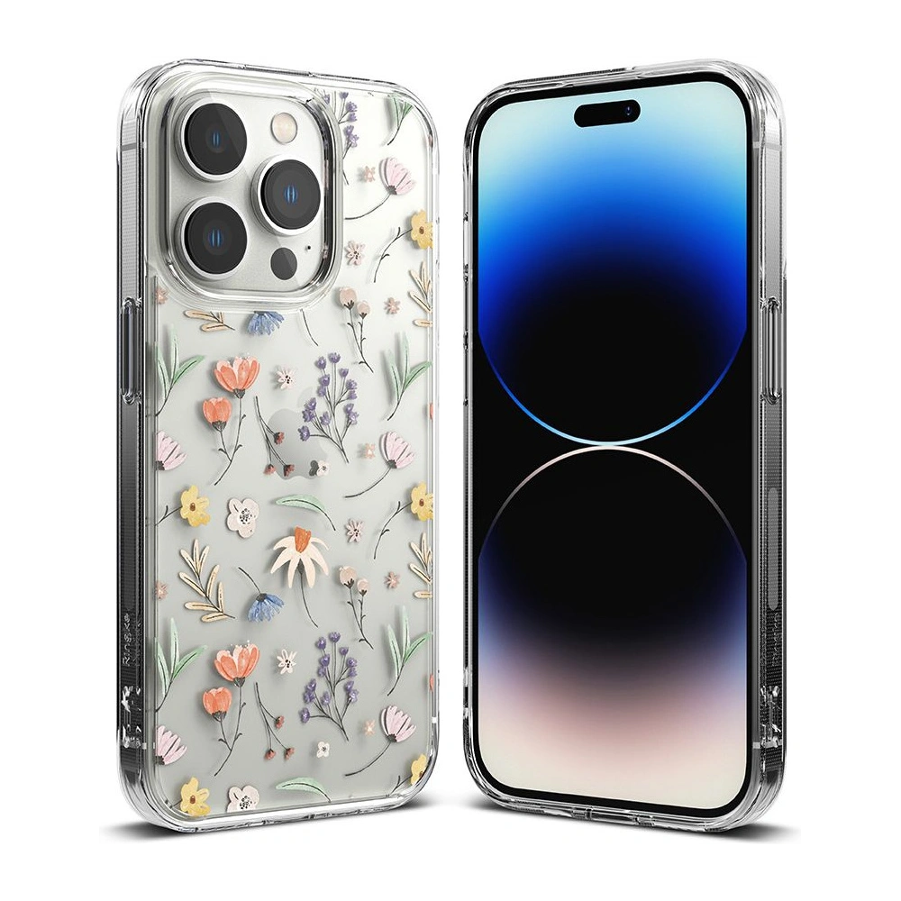 Hurtownia GSM - Etui Ringke Fusion Apple iPhone 14 Pro Flori Uscate - RGK1720 - {ean13} - Hurt