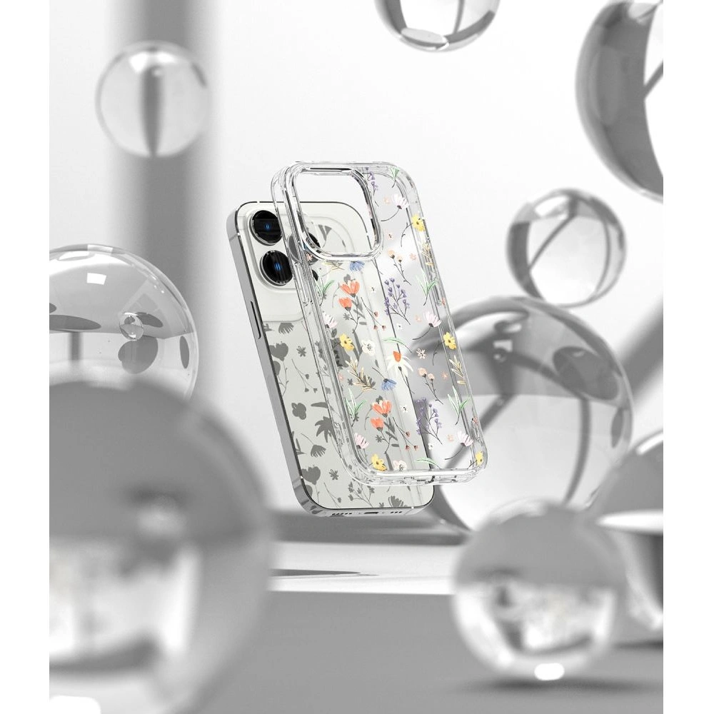 Hurtownia GSM - Etui Ringke Fusion Apple iPhone 14 Pro Flori Uscate - RGK1720 - {ean13} - Hurt