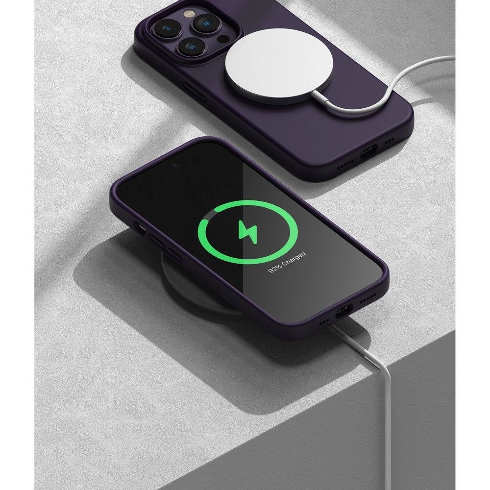 Wholesale Ringke Silicone Apple iPhone 14 Pro Deep Purple - RGK1723 - {ean13} - Hurt