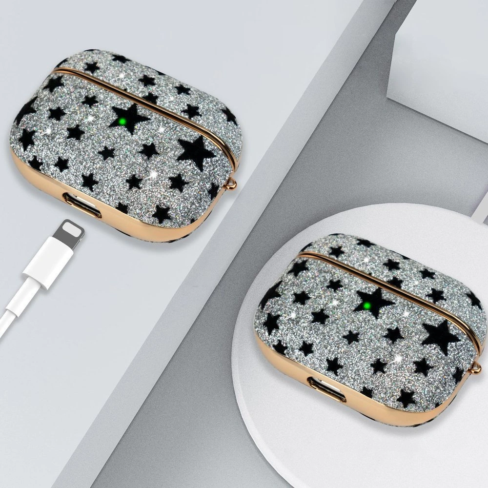 Hurtownia GSM - Etui Kingxbar Fekete Csillag Tok Apple AirPods Pro fekete - KGX478 - {ean13} - Hurt