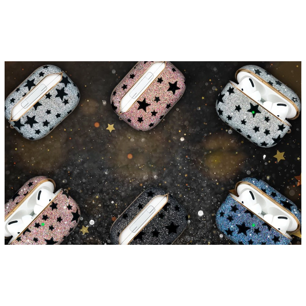 Hurtownia GSM - Etui Kingxbar Fekete Csillag Tok Apple AirPods Pro fekete - KGX478 - {ean13} - Hurt