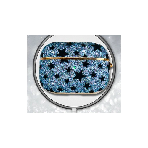 Etui Kingxbar Black Star Case Apple AirPods Pro czarny