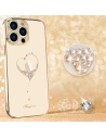 Hurtownia GSM - Etui Kingxbar Wish Swarovski Apple iPhone 13 Pro Max złoty - KGX479 - {ean13} - Hurt