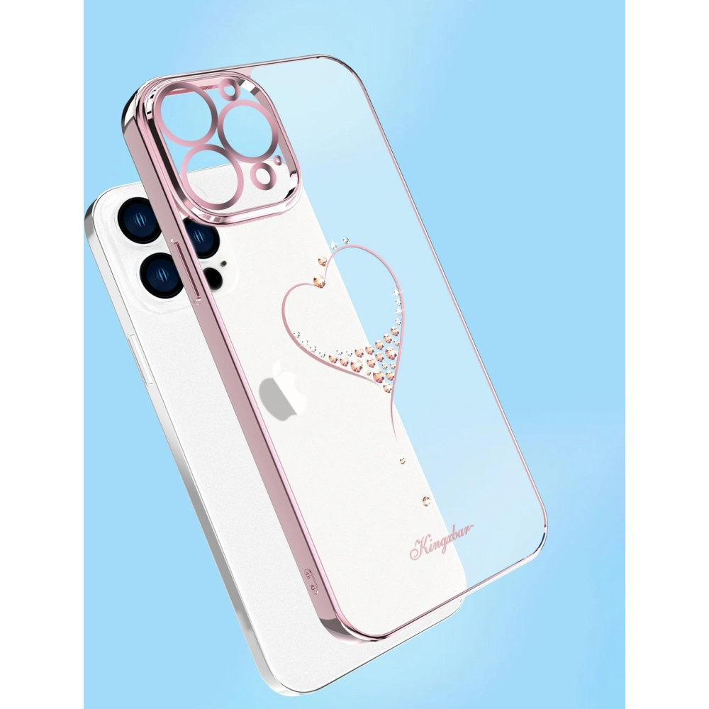 Hurtownia GSM - Etui Kingxbar Wish Swarovski Apple iPhone 13 Pro Max auriu - KGX479 - {ean13} - Hurt