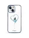 Etui Kingxbar Wish Swarovski Apple iPhone 13 albastru