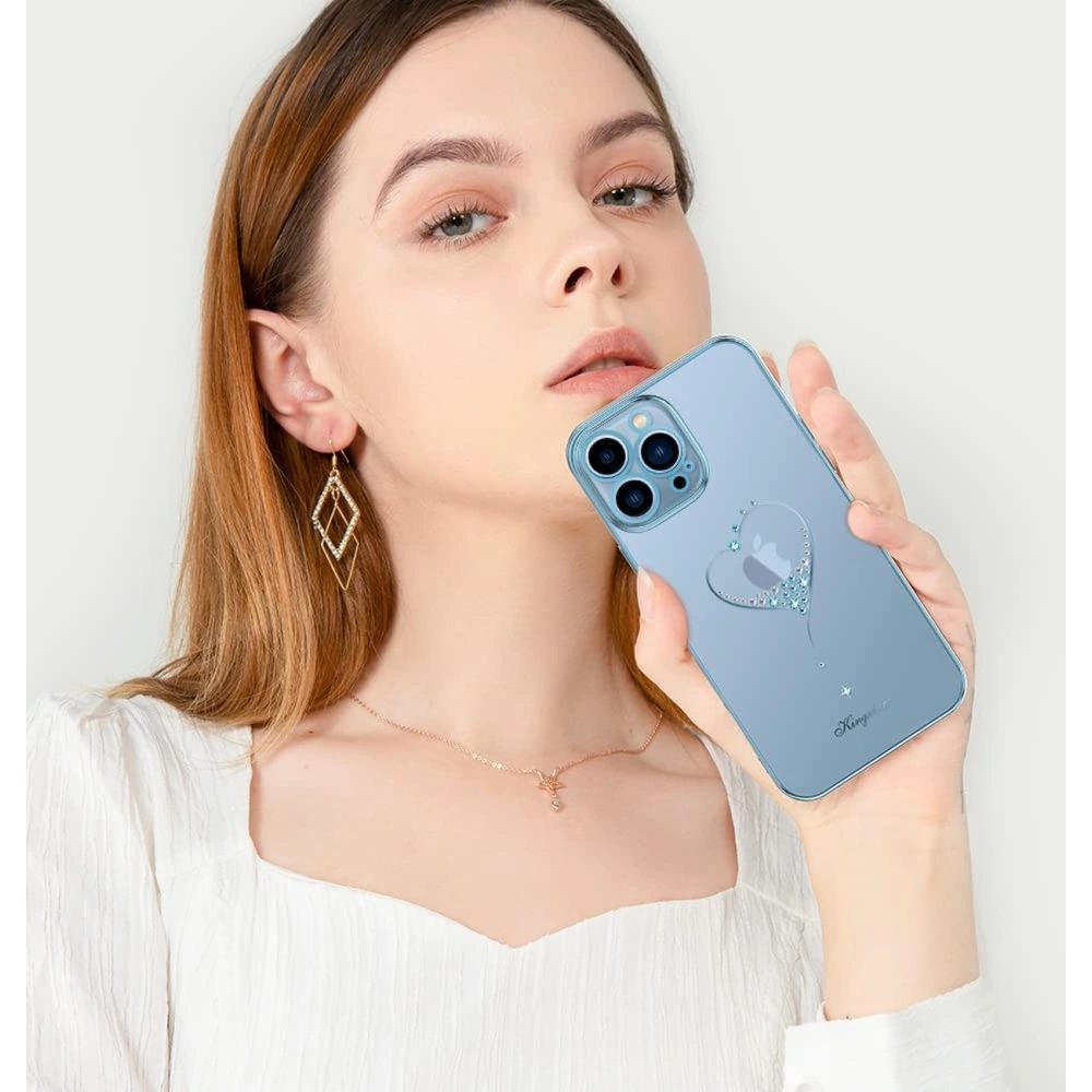Hurtownia GSM - Case Kingxbar Wish Swarovski Apple iPhone 13 Pro Max blau - KGX482 - {ean13} - Hurt