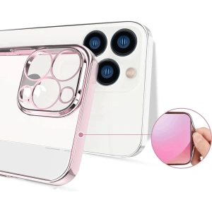 Etui Kingxbar Wish Swarovski Apple iPhone 13 różowy