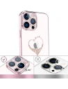Hurtownia GSM - Etui Kingxbar Wish Swarovski Apple iPhone 13 Pro Max růžový - KGX485 - {ean13} - Hurt