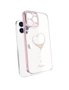 Wholesale Kingxbar Wish Swarovski Apple iPhone 13 Pro Max pink - KGX485 - {ean13} - Hurt