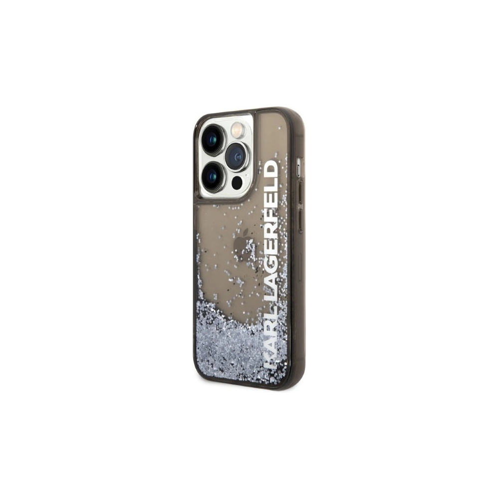 Hurtownia GSM - Etui Karl Lagerfeld KLHCP14XLCKVK Apple iPhone 14 Pro Max černý/black hardcase Liquid Glitter Elong - KLD1248 - {ean13} - Hurt