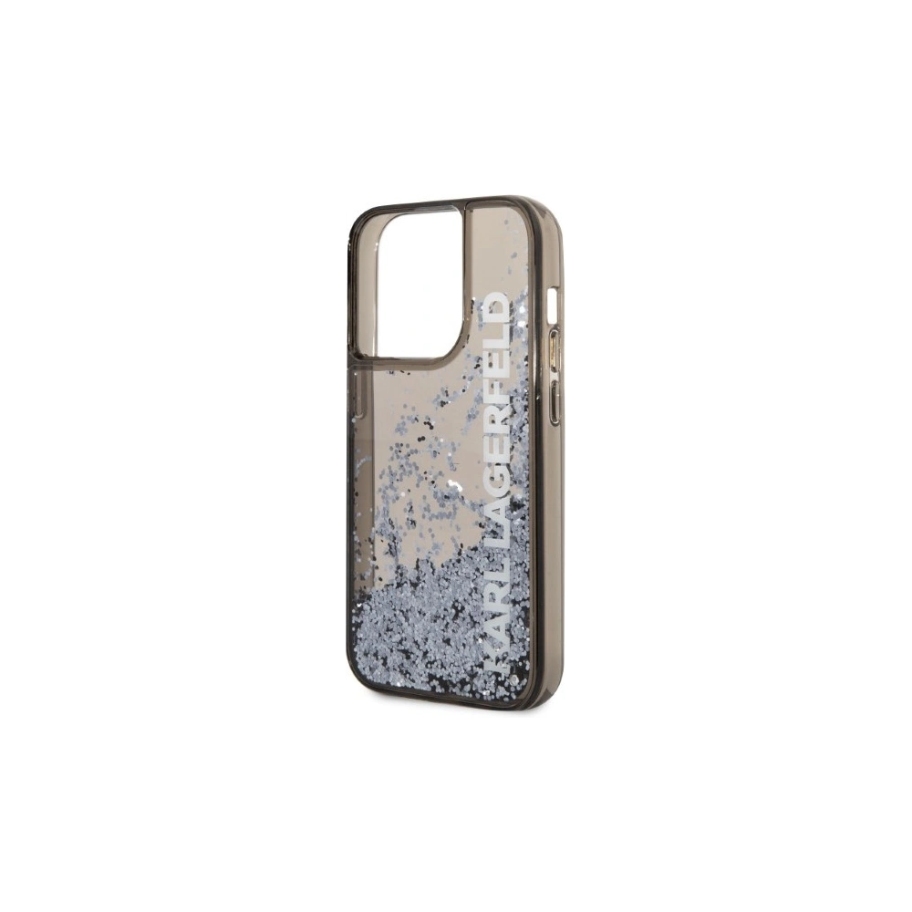 Hurtownia GSM - Etui Karl Lagerfeld KLHCP14XLCKVK Apple iPhone 14 Pro Max černý/black hardcase Liquid Glitter Elong - KLD1248 - {ean13} - Hurt