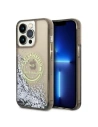 Case Karl Lagerfeld KLHCP14XLCRSGRK Apple iPhone 14 Pro Max schwarz/black hardcase Liquid Glitter RSG