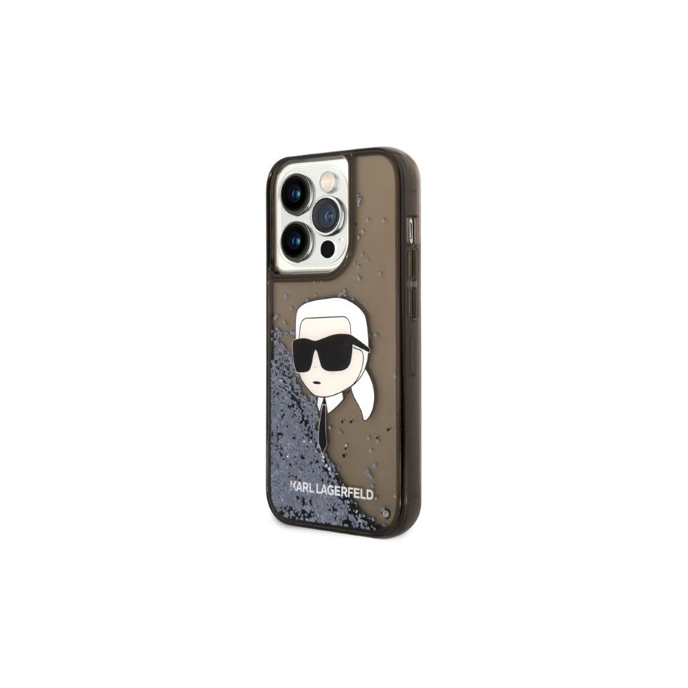 Hurtownia GSM - Etui Karl Lagerfeld KLHCP14XLNKHCK Apple iPhone 14 Pro Max fekete/black hardcase Glitter NFT Karl Head - KLD1250 - {ean13} - Hurt