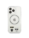Hurtownia GSM - Etui Karl Lagerfeld KLHMP13XHKCT Apple iPhone 13 Pro Max hardcase transparent Karl & Choupette Aluminium Magsafe - KLD1254 - {ean13} - Hurt
