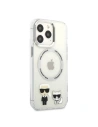 Hurtownia GSM - Etui Karl Lagerfeld KLHMP13XHKCT Apple iPhone 13 Pro Max hardcase transparent Karl & Choupette Aluminium Magsafe - KLD1254 - {ean13} - Hurt