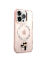 Hurtownia GSM - Etui Karl Lagerfeld KLHMP14LHNKCIP Apple iPhone 14 Pro hardcase różowy/pink IML NFT Karl&Choupette Magsafe - KLD1255 - {ean13} - Hurt