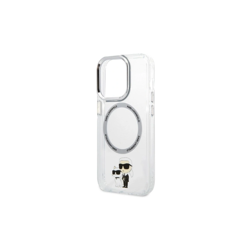 Wholesale Karl Lagerfeld KLHMP14LHNKCIT Apple iPhone 14 Pro hardcase transparent IML NFT Karl&Choupette Magsafe - KLD1256 - {ean13} - Hurt