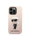 Hurtownia GSM - Etui Karl Lagerfeld KLHMP14LSNIKBCP Apple iPhone 14 Pro hardcase różowy/pink Silicone NFT Ikonik Magsafe - KLD1258 - {ean13} - Hurt
