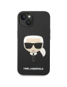 Hurtownia GSM - Etui Karl Lagerfeld KLHMP14MSLKHBK Apple iPhone 14 Plus / 15 Plus hardcase černý/black Silicone Karl`s Head Magsafe - KLD1259 - {ean13} - Hurt