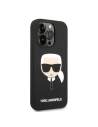 Hurtownia GSM - Etui Karl Lagerfeld KLHMP14XSLKHBK Apple iPhone 14 Pro Max hardcase czarny/black Silicone Karl`s Head Magsafe - KLD1262 - {ean13} - Hurt