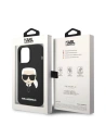 Hurtownia GSM - Etui Karl Lagerfeld KLHMP14XSLKHBK Apple iPhone 14 Pro Max hardcase czarny/black Silicone Karl`s Head Magsafe - KLD1262 - {ean13} - Hurt