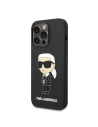 Hurtownia GSM - Etui Karl Lagerfeld KLHMP14XSNIKBCK Apple iPhone 14 Pro Max hardcase negru/black Silicone NFT Ikonik Magsafe - KLD1263 - {ean13} - Hurt