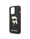 Hurtownia GSM - Etui Karl Lagerfeld KLHMP14XSNIKBCK Apple iPhone 14 Pro Max hardcase negru/black Silicone NFT Ikonik Magsafe - KLD1263 - {ean13} - Hurt